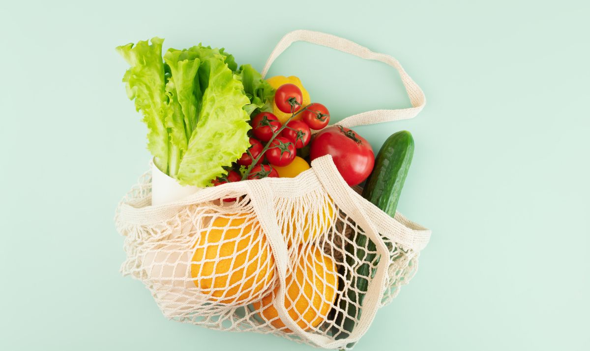 Fruit & Vegetable Shopping Basket